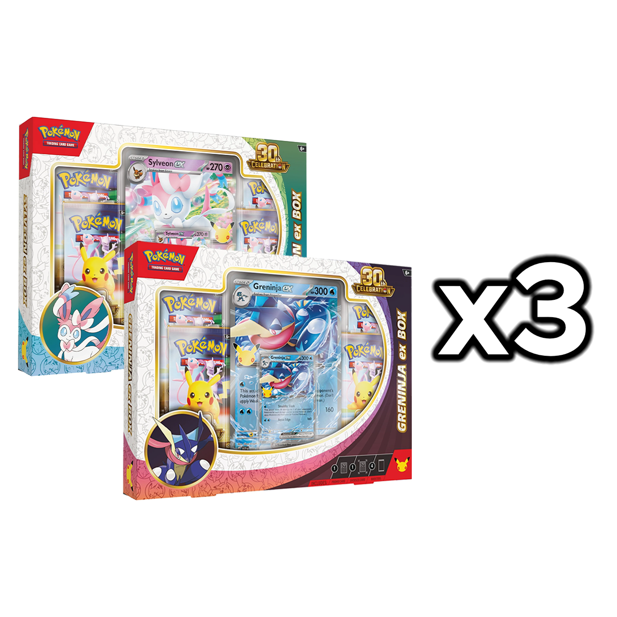 Pokemon 30th Celebration ex Box