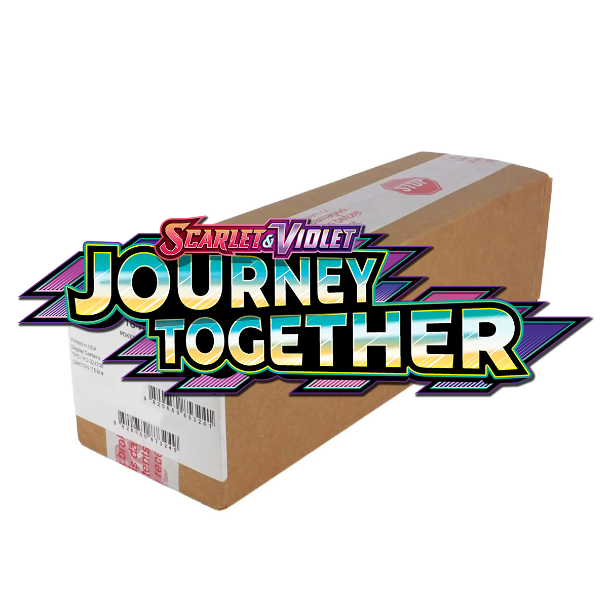 Pokemon Journey Together Sleeved Booster Pack Case