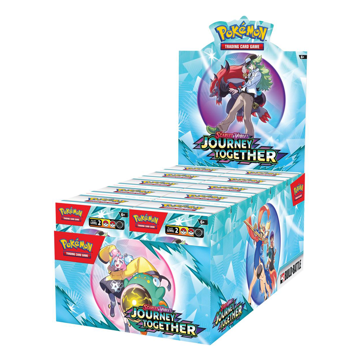 Pokemon Journey Together Build & Battle Box Display