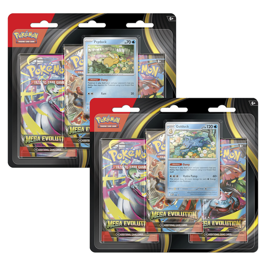 Pokemon Mega Evolution 3 Pack Blister