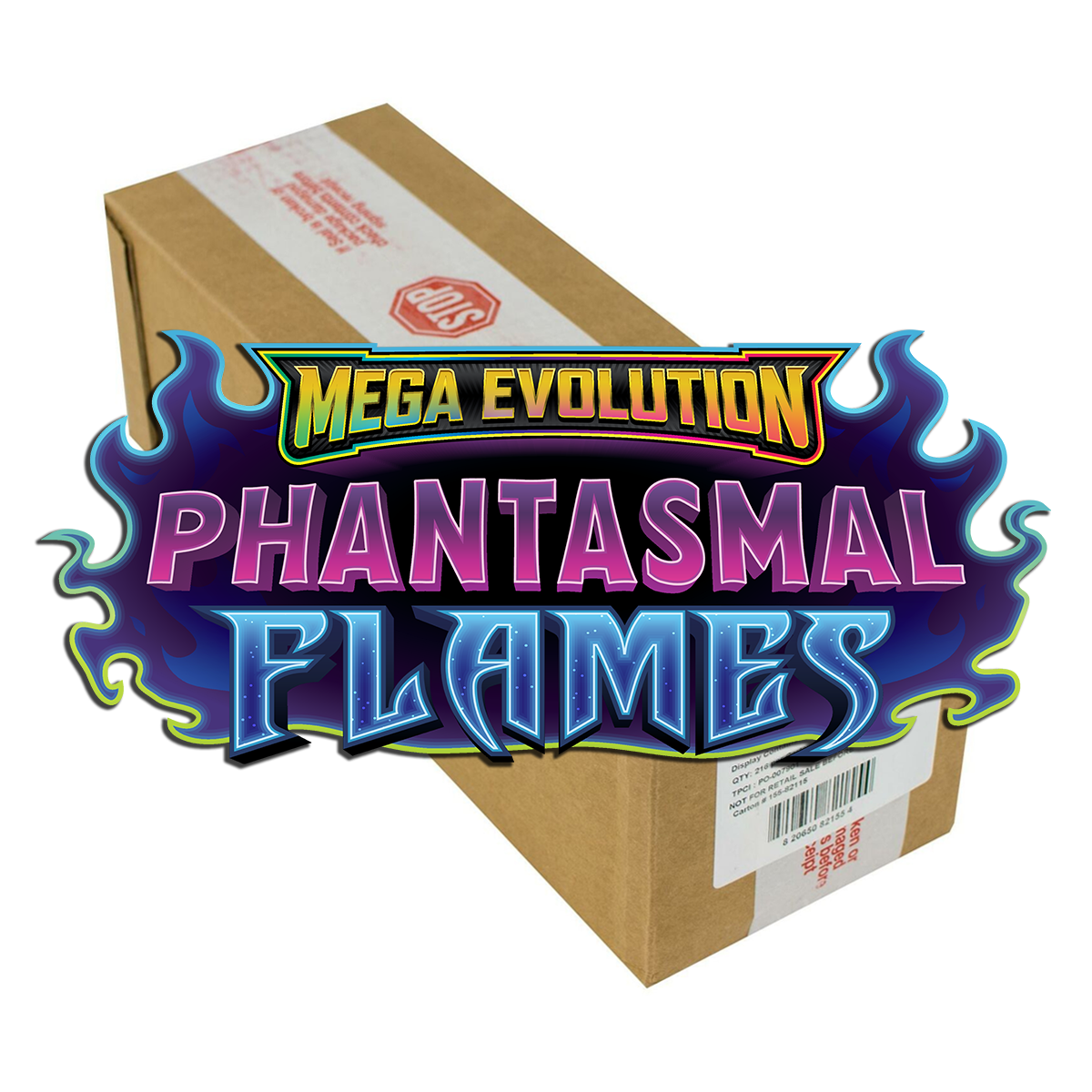 Pokemon Phantasmal Flames Enhanced Booster Box Case