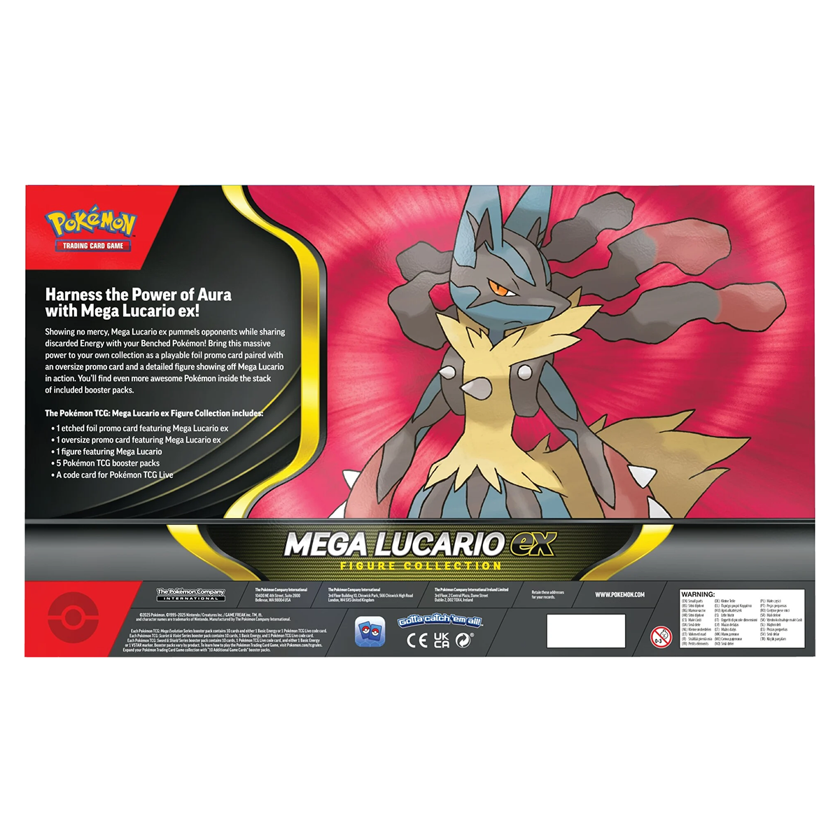 Pokemon Mega Lucario ex Premium Figure Collection