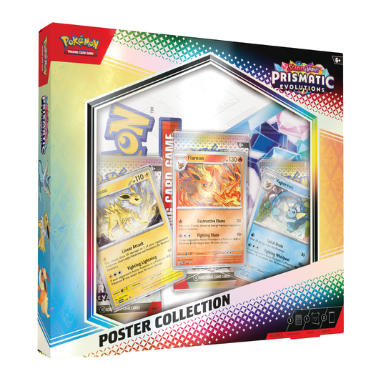 Pokemon Prismatic Evolutions Poster Collection