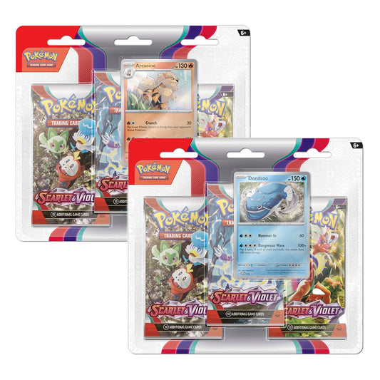 Pokemon Scarlet & Violet 3-Pack Blister