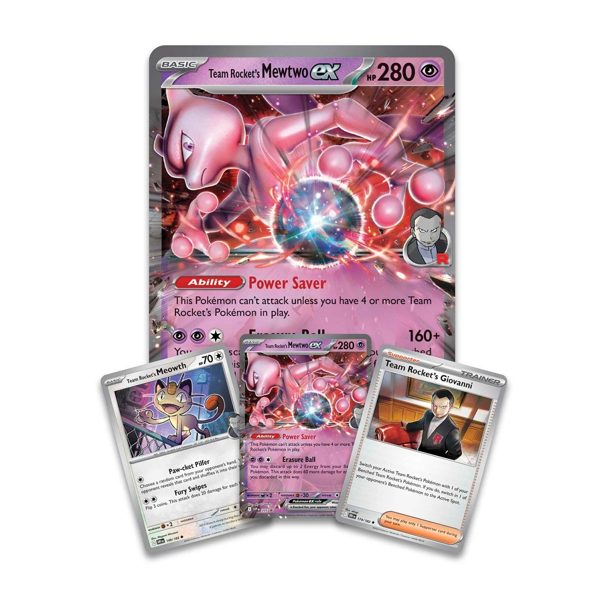 Pokemon Team Rocket's Mewtwo ex Box