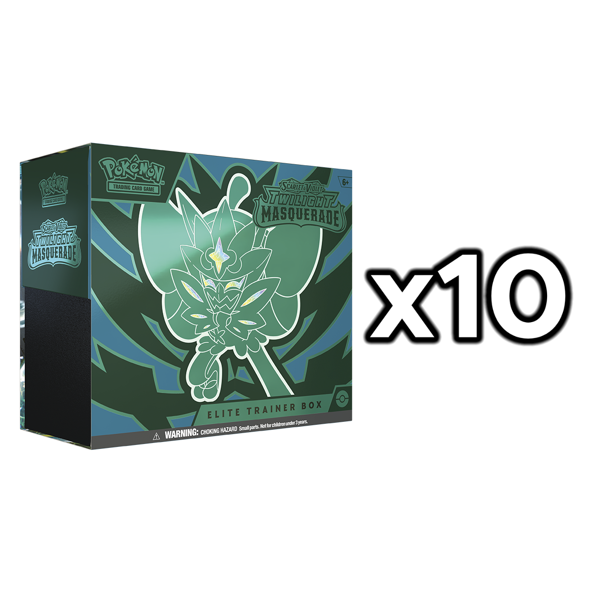 Pokemon Twilight Masquerade Elite Trainer Box Case
