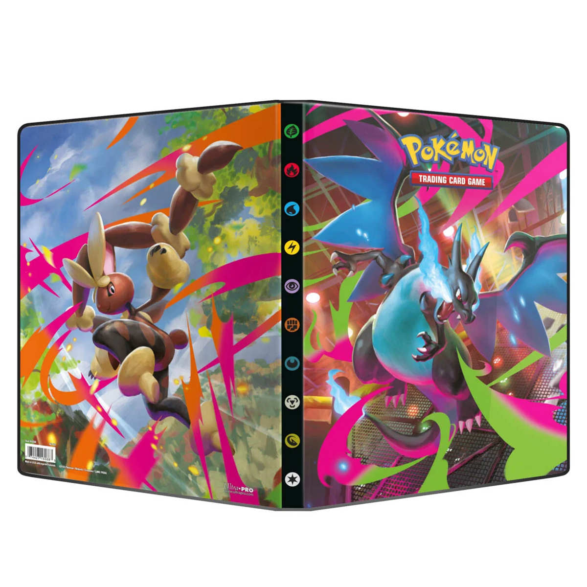 what booster packs are in galarian rapidash v box Eclipse 4-Pocket PRO-Binder main image 1