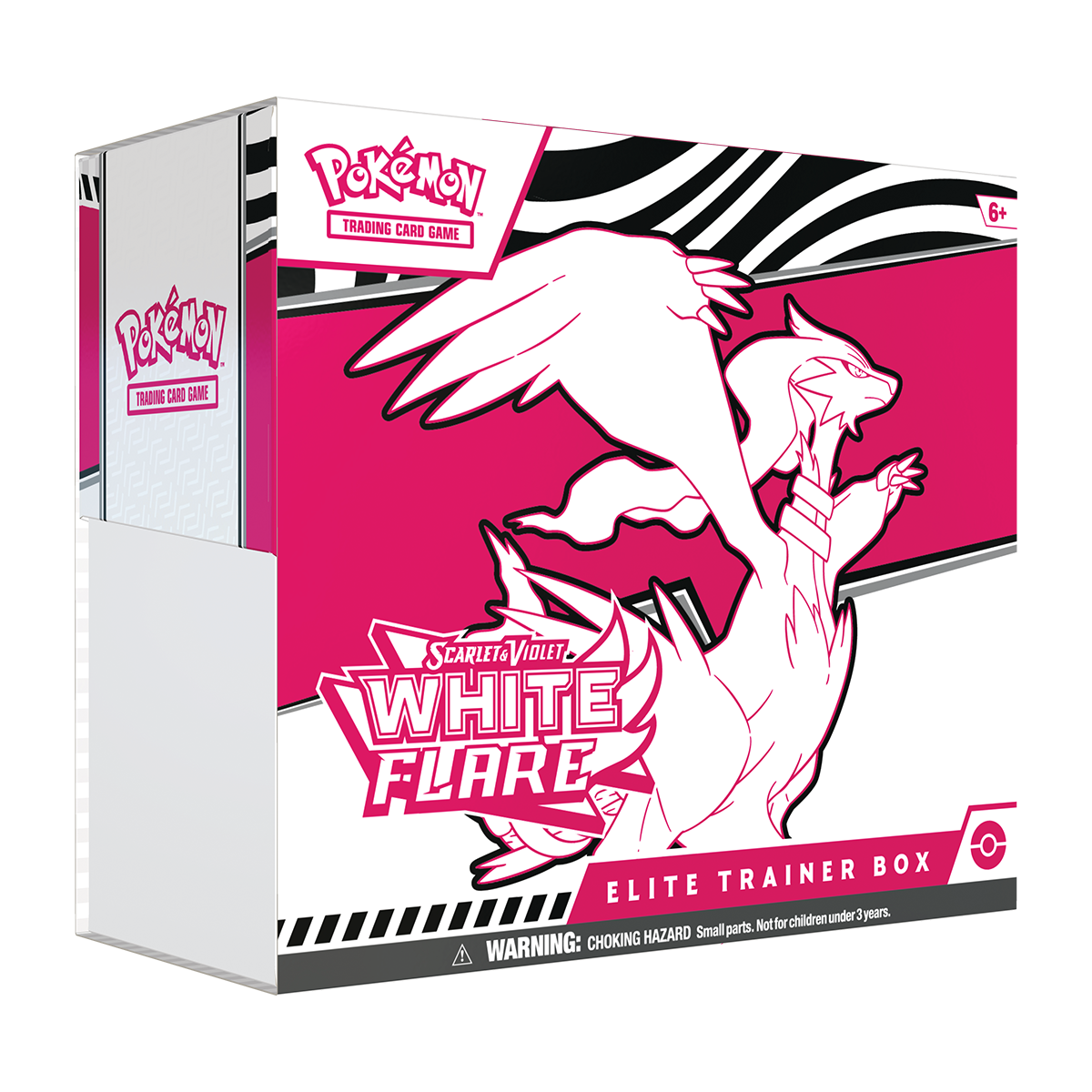 Pokemon White Flare Elite Trainer Box Case