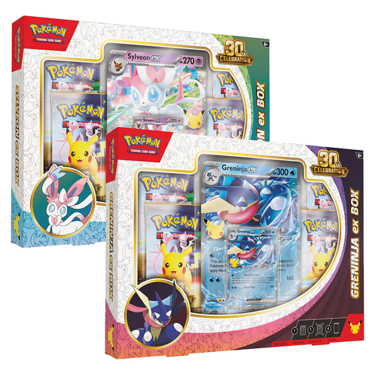 Pokemon 30th Celebration ex Box
