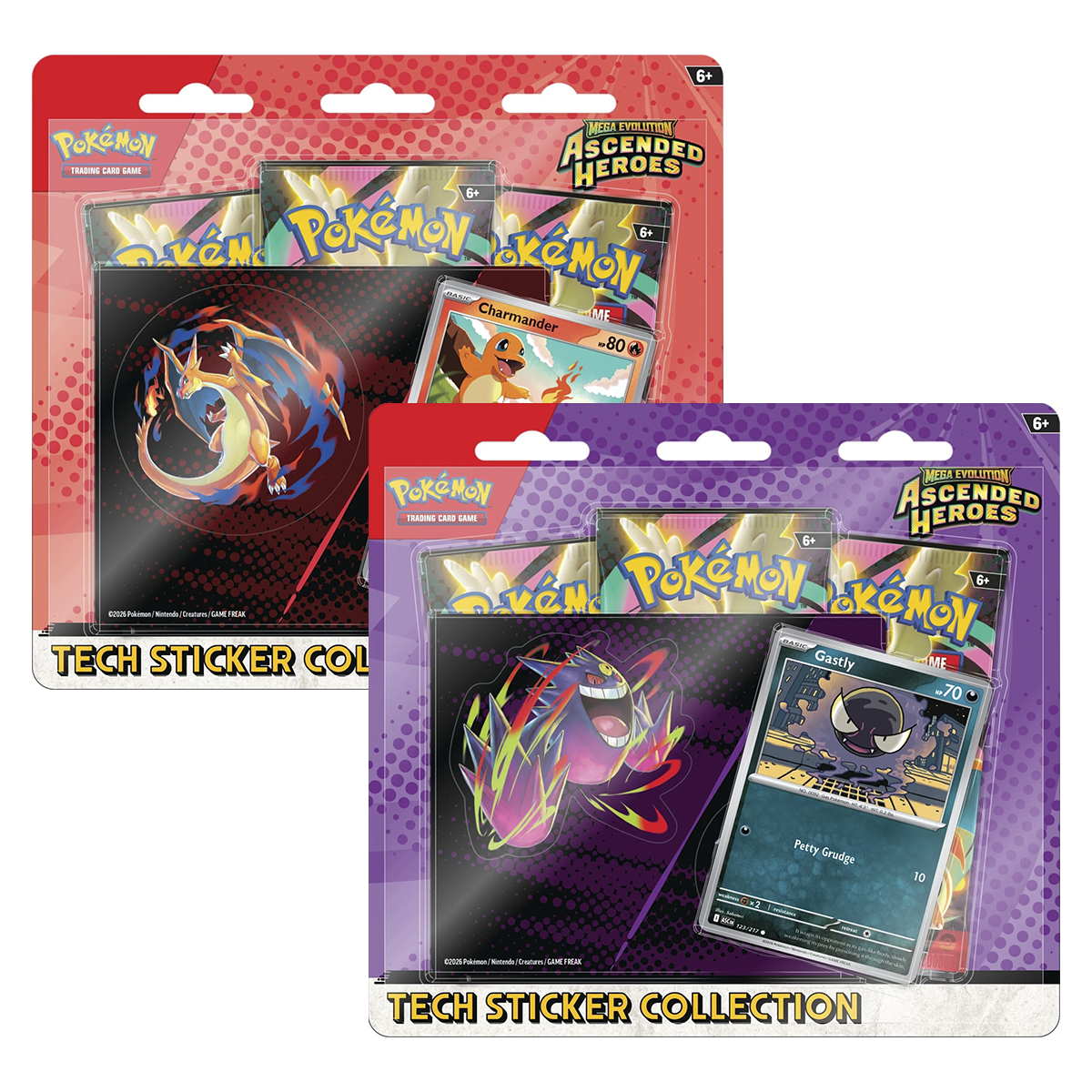 Pokemon Ascended Heroes Tech Sticker Collection