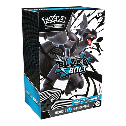 Pokemon Black Bolt Booster Bundle Case