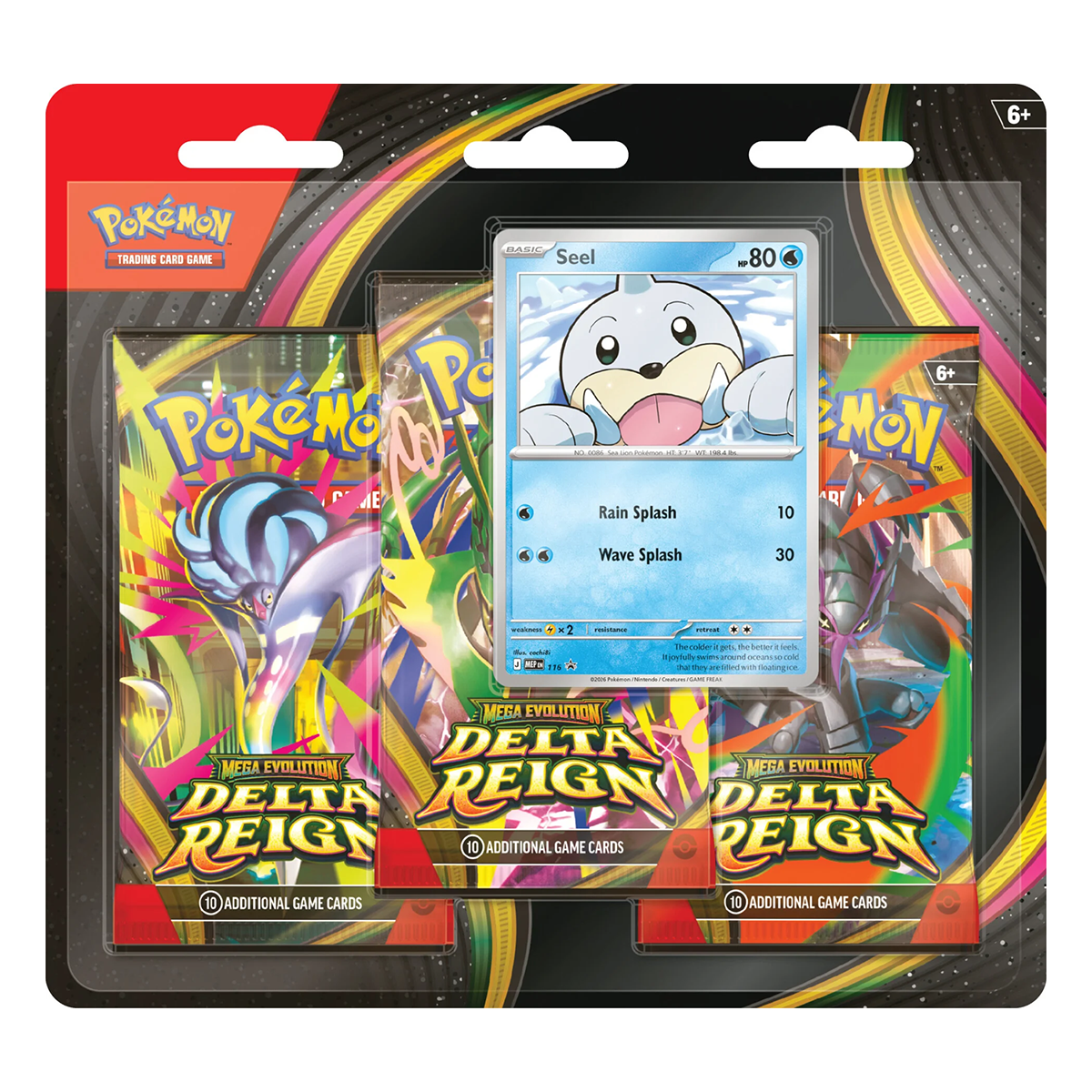 Pokemon Delta Reign 3 Pack Blister