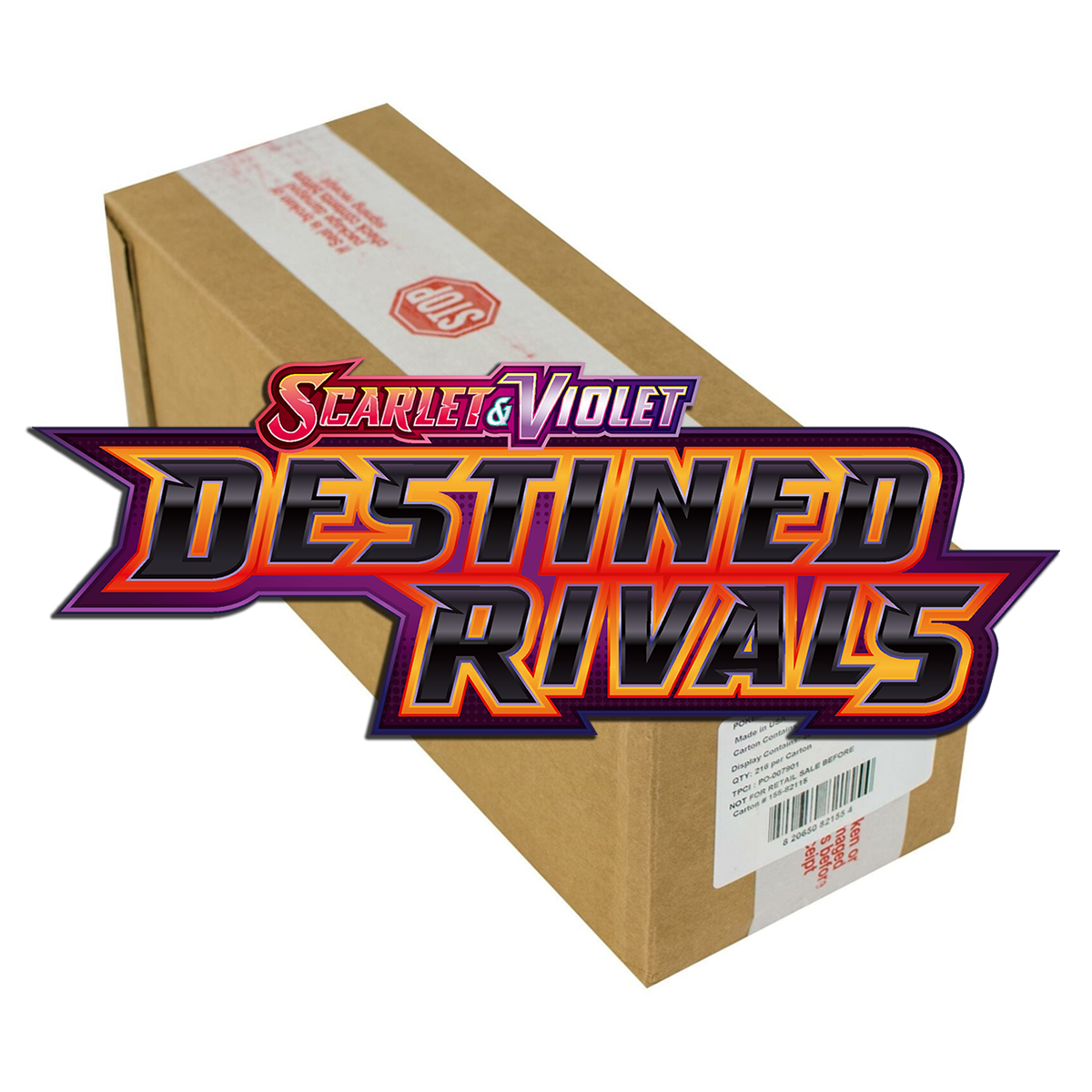 Destined Rivals Booster Box Case | Pokemon TCG – PokeSama