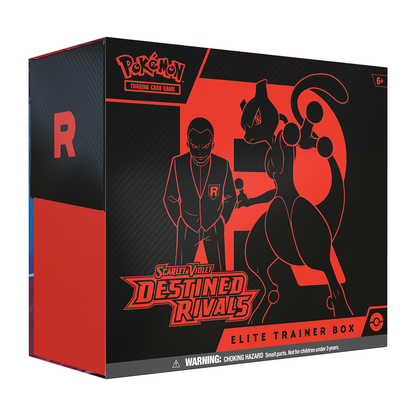 Pokemon Destined Rivals Elite Trainer Box Case