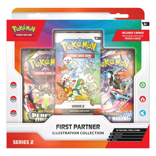 Pokemon First Partner Illustration Collection (Series 2)