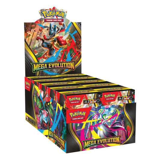 Pokemon Mega Evolution Build & Battle Box Display