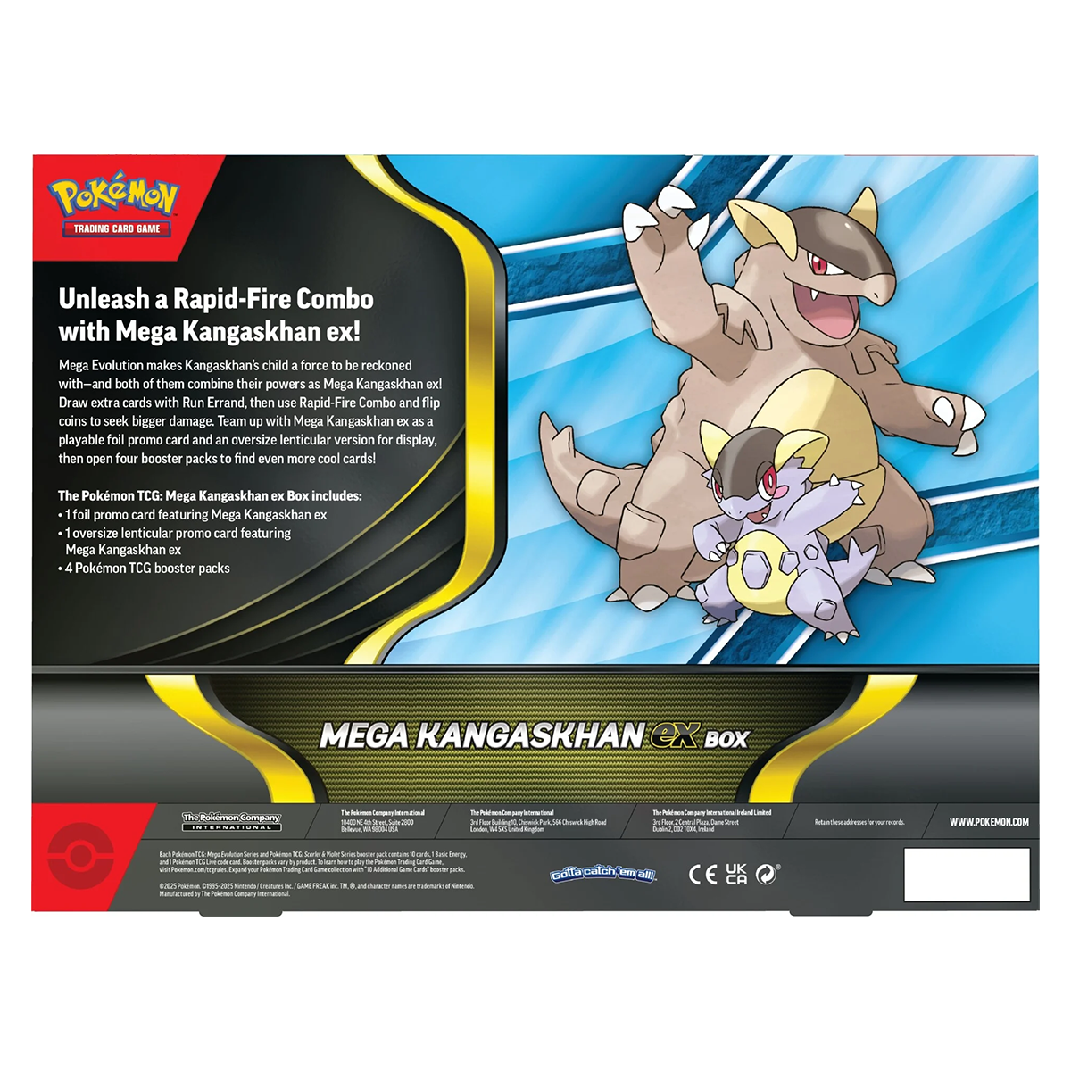 Pokemon Mega Kangaskhan ex Box