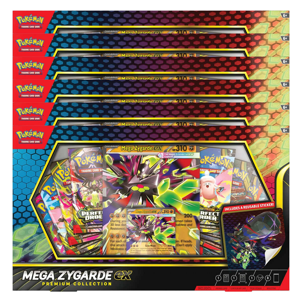 Pokemon Mega Zygarde ex Premium Collection Case