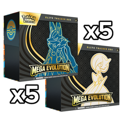 Pokemon Mega Evolution Elite Trainer Box Case