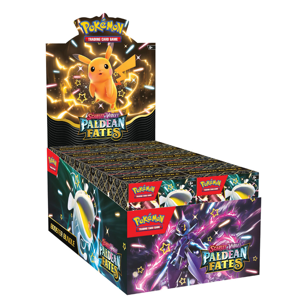 Pokemon TCG Scarlet & Violet Paldean Fates Booster Bundle - 6 Sealed Packs