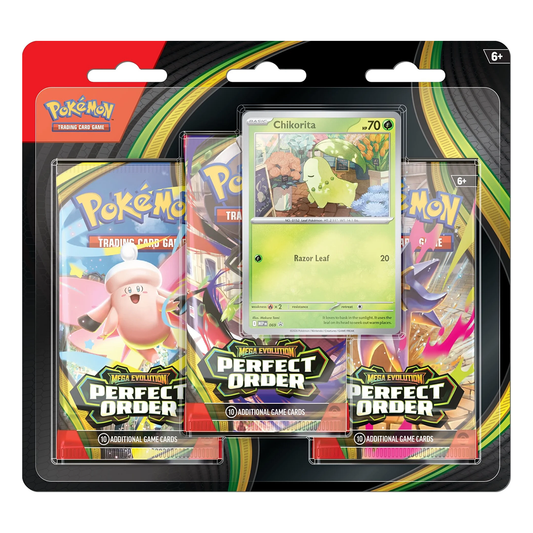 Pokemon Perfect Order 3 Pack Blister