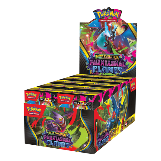 Pokemon Phantasmal Flames Build & Battle Box Display