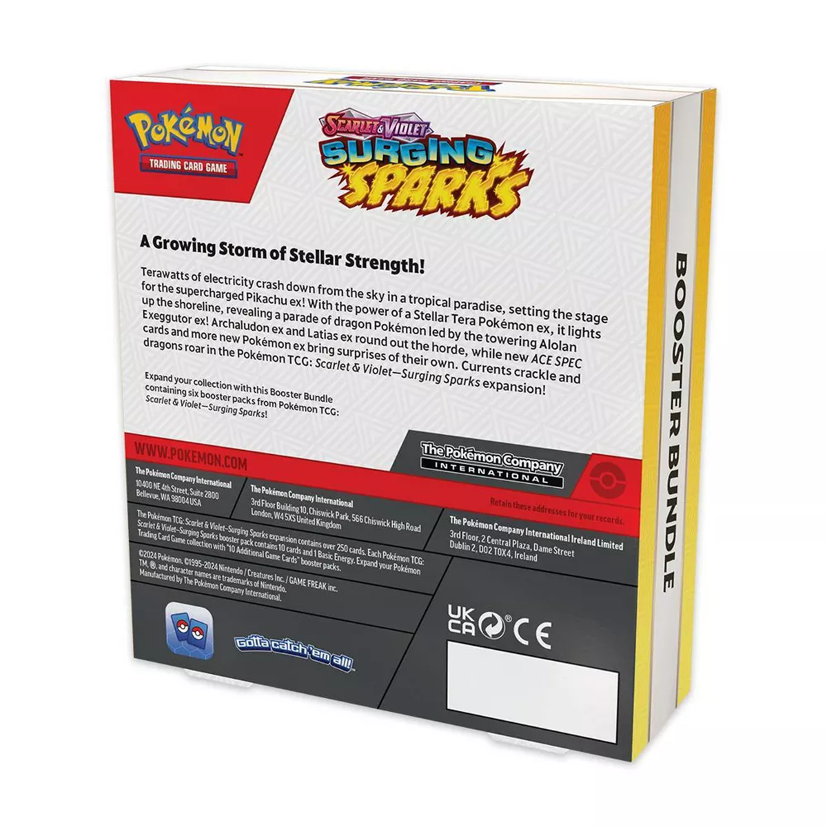 Pokemon Surging Sparks Booster Bundle