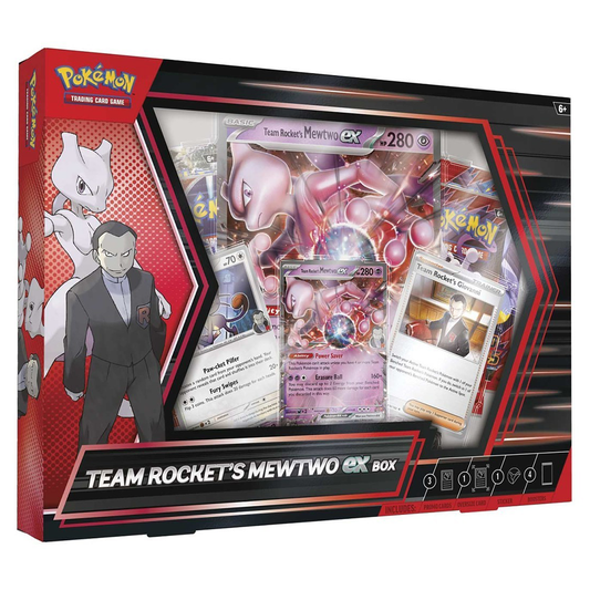 Pokemon Team Rocket's Mewtwo ex Box