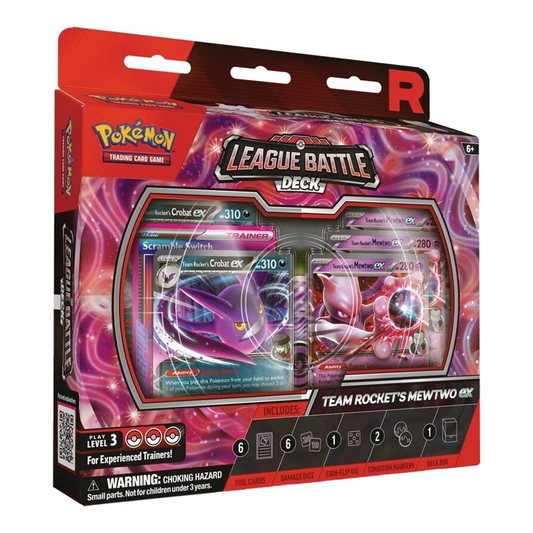 Pokemon TCG: Team Rocket's Mewtwo ex League Battle Deck